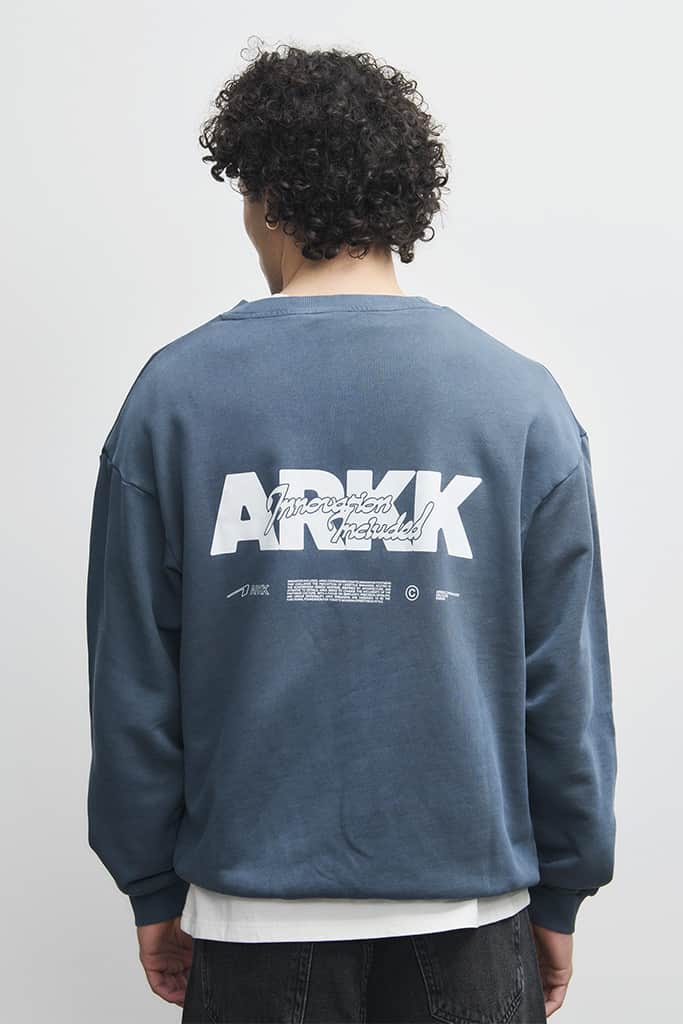 ARKK Apparel ARKK Boxy Crew 2.0 | Dusty Blue Crewneck